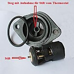 Thermostat mit Stutz